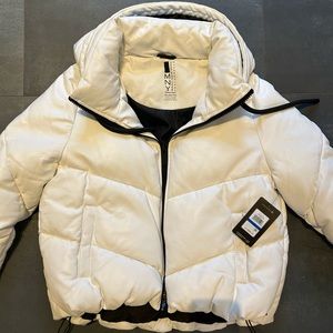 Andrew Marc White Puffer Jacket